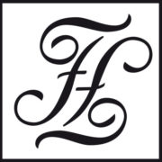 Logotipo monograma elegante de empresa fink.